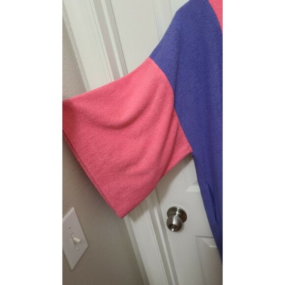 VTG 70's Bardinella Designs Women's S/S Maxi Terrycloth Cover Up Dress Size S - Picture 6 of 6